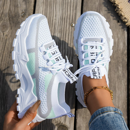 Fly knit sneakers