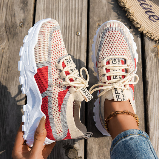Fly knit sneakers