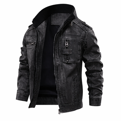 Saints Leather Jacket