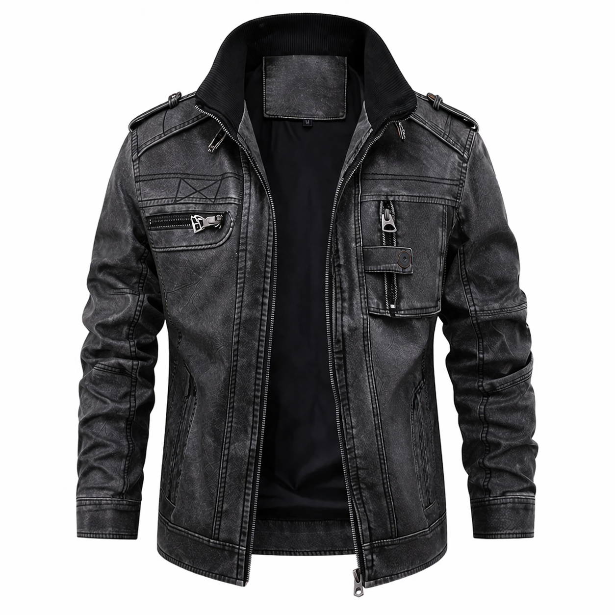 Saints Leather Jacket