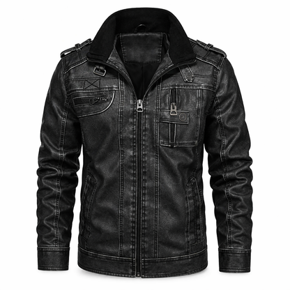 Saints Leather Jacket