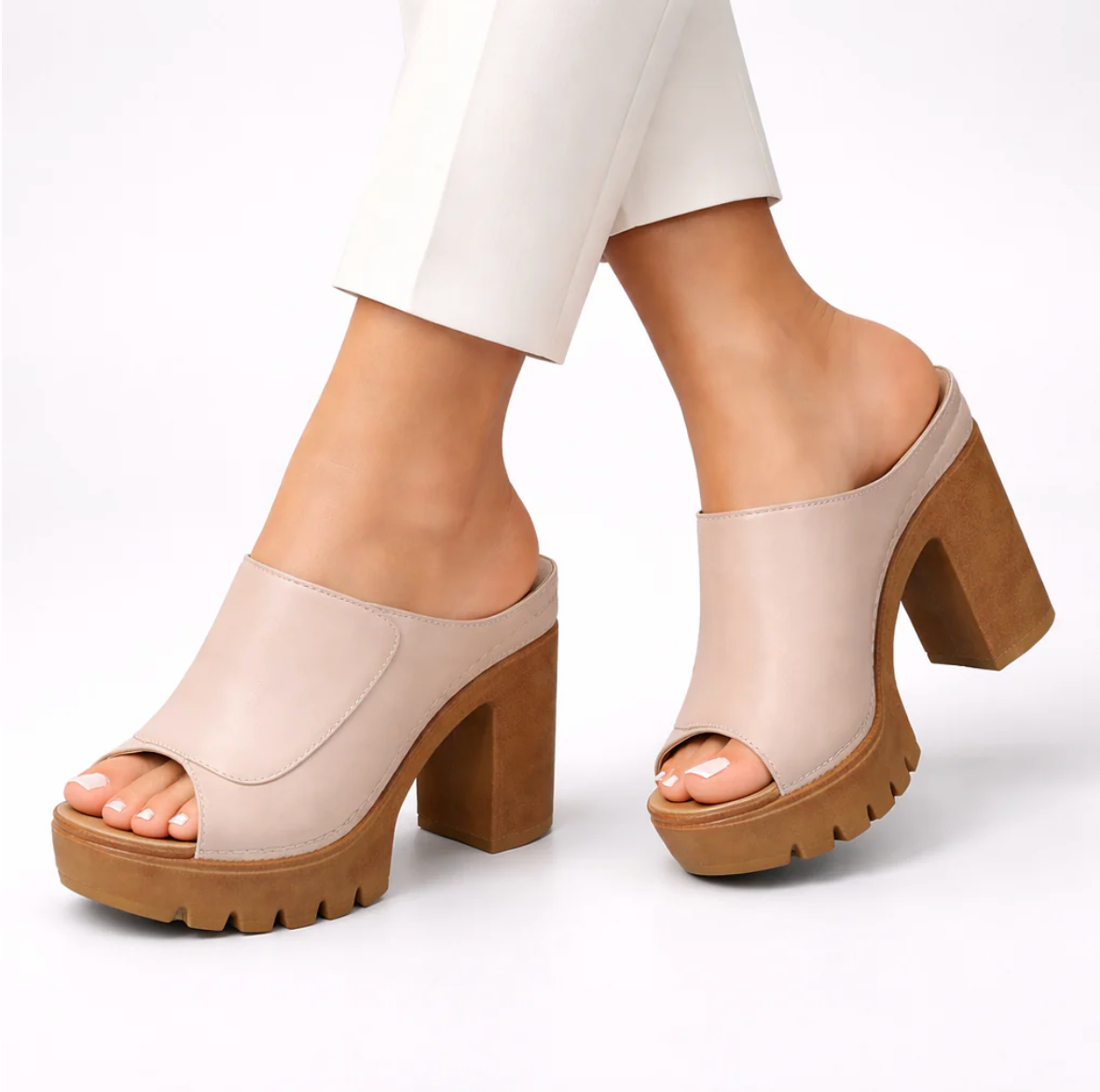 Gazelle Platform Heels