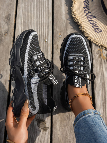 Fly knit sneakers