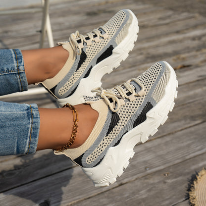 Fly knit sneakers
