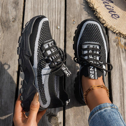 Fly knit sneakers