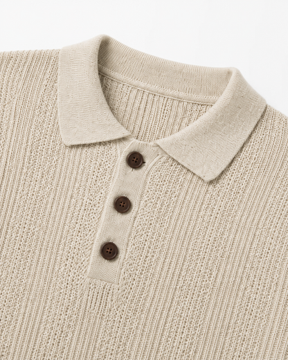 Artoné | Cross Knit Polo
