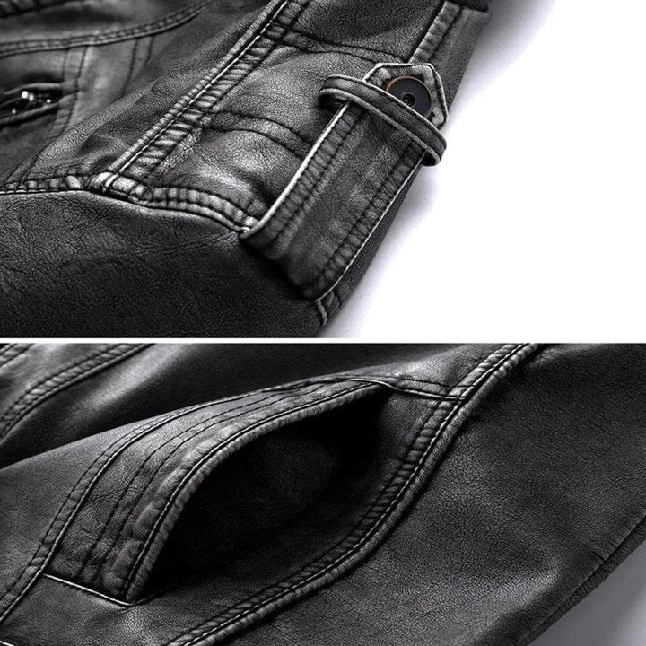 Saints Leather Jacket