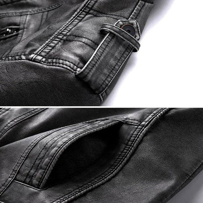 Saints Leather Jacket