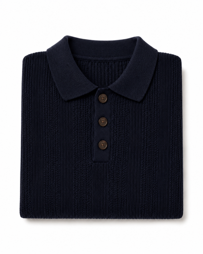 Artoné | Cross Knit Polo