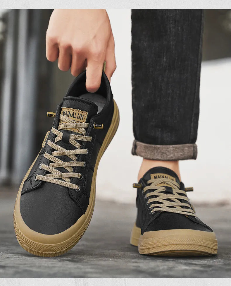 Artona Leather Trainers