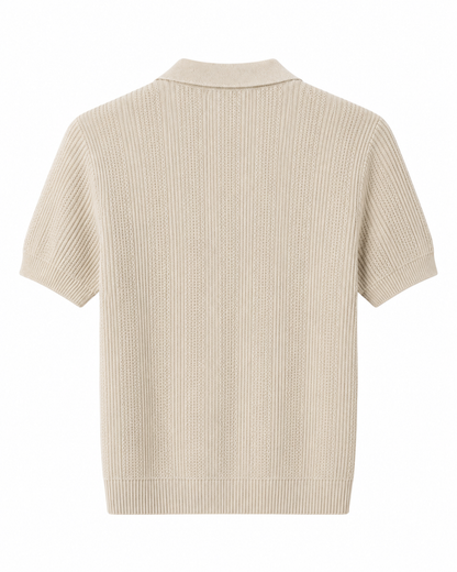 Artoné | Cross Knit Polo