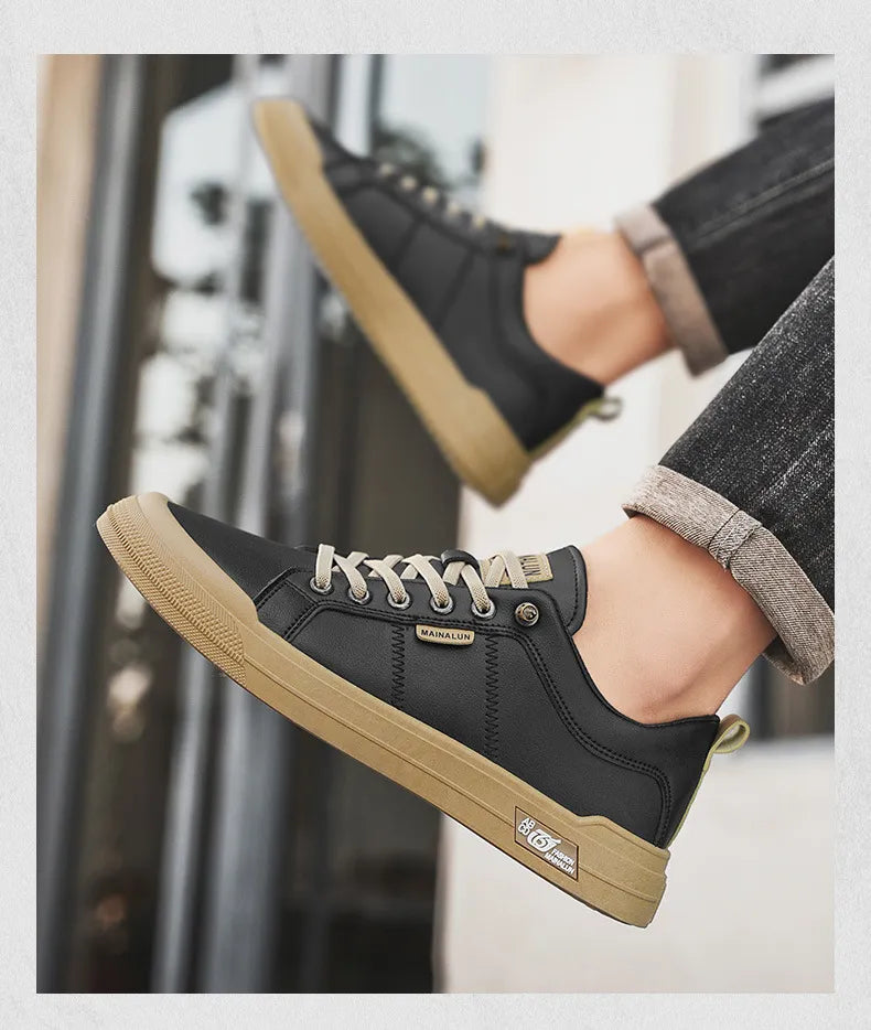 Artona Leather Trainers